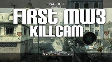 Fakie - My First MW3 Killcam =D!!