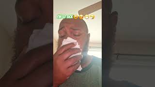 THIS COLD IS KICKING MY BUTT 😲