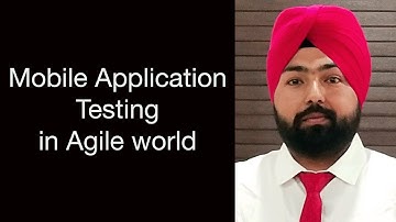 Devendra Josan: Mobile Application Testing in Agile world (plus demo of Perfecto Cloud)