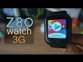 Z80 3G Smartwatch - Review completa con Android 5.1 y nano SIM (Whatsapp)