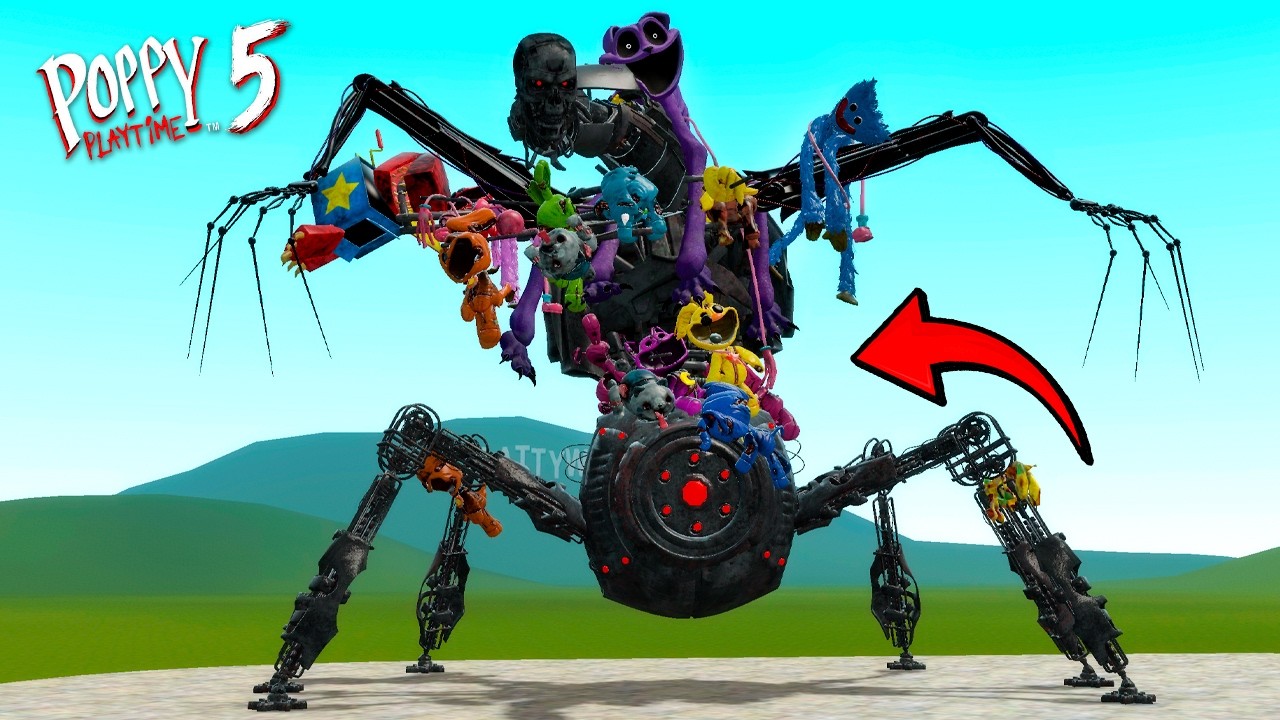 Surviving THE PROTOTYPE Poppy Playtime Chapter 5 In Garry's Mod! - YouTube