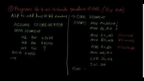 MPMC LAB ALP2-1