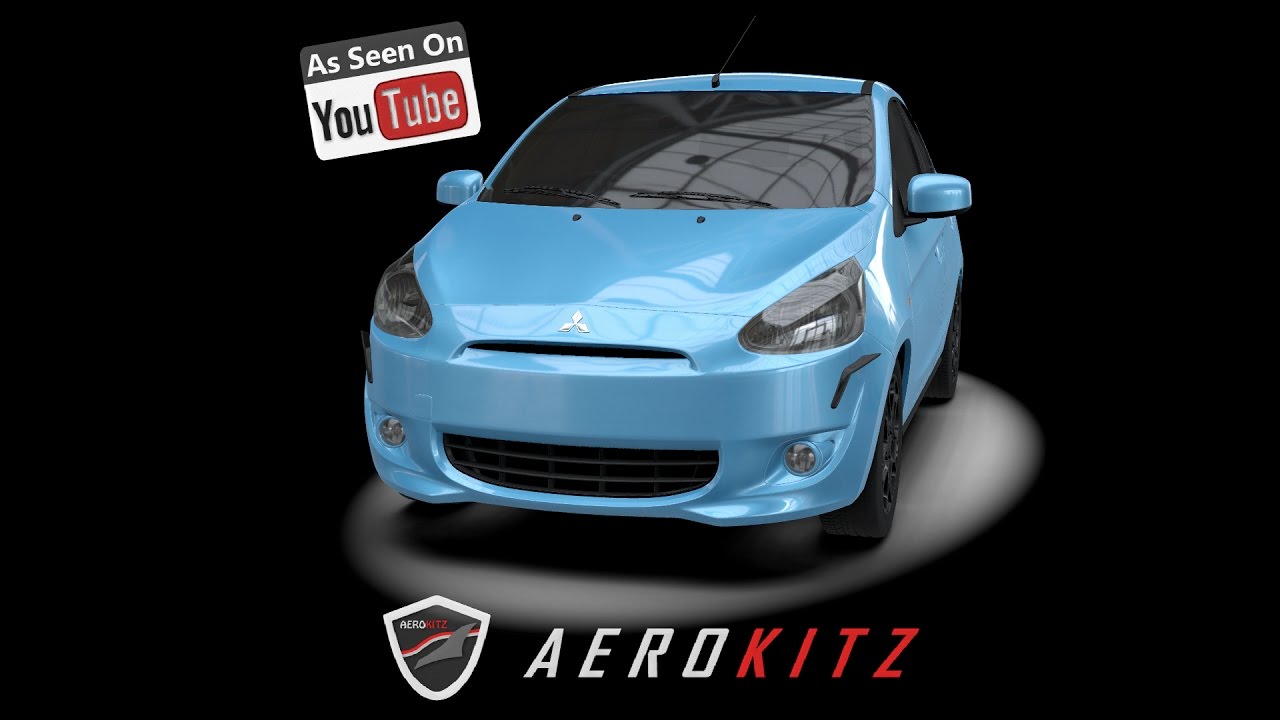 Aerokitz Aksesoris Modifikasi Mitsubishi Mirage Indie Style YouTube