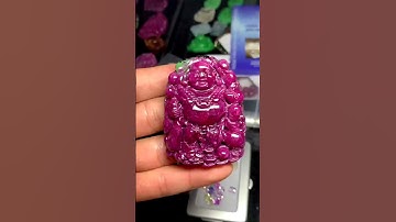 Mặt dây phật di lặc ruby nam phi tự nhiên VIP 440ct [ PD613 ] giá 23 triệu - 0921400999