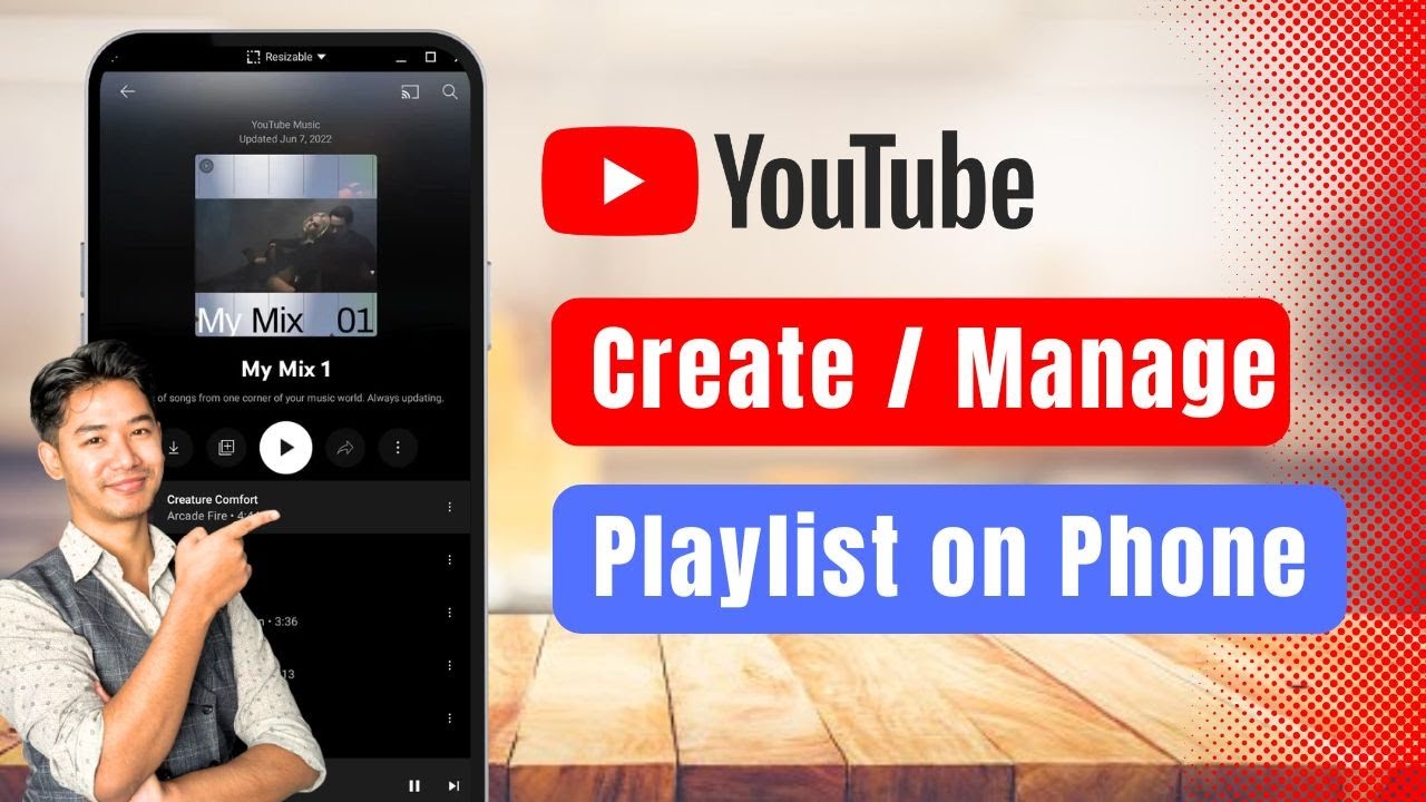 Create and Manage a YouTube Playlist on Your Mobile Device !