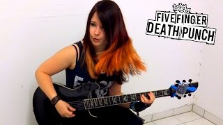 FIVE FINGER DEATH PUNCH - Under And Over It [GUITAR COVER] by Jassy J chords
