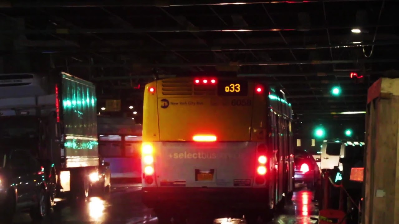 洋楽 Departures 3rd 2017 New Flyer XD60 6058 on the Q33 at Roosevelt Avenue & 76