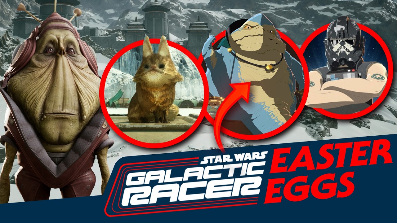 Star Wars: Galactic Racer - Easter Eggs You May Have Missed
