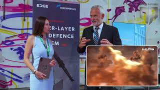EDGE HALCON at DroneVation & Defence Event - SkyKnight inner layer air defence system