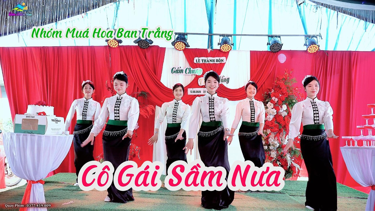 Cô Gái Sầm Nưa - Nhóm Múa Hoa Ban TrắngMúa Mừng LTH : Gấm Chung ❤️ Thanh Hồng