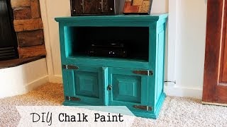 How To Paint With Diy Chalk Paint