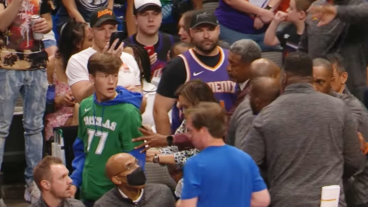 Suns vs. Mavericks: Fan removed after incident with Chris Paul's family