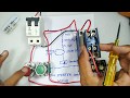 Direct online starter wiring  dol starter practical  dol starter in hindi  yk electrical