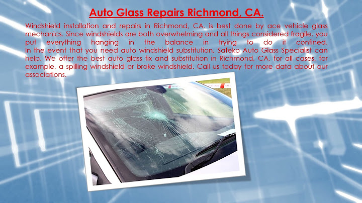 Cheap auto glass repair oakland ca