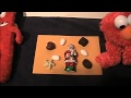 Elmo&#39;s Holiday greetings. Elmo shows how to avoid dental cavities for the new year