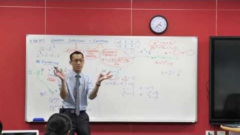 Quadratic Factorisation (3 of 3: Interpreting quadratic solutions)