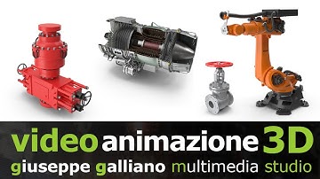 Video e animazioni 3D per industria - animazioni tecniche 3D rendering macchinari industriali