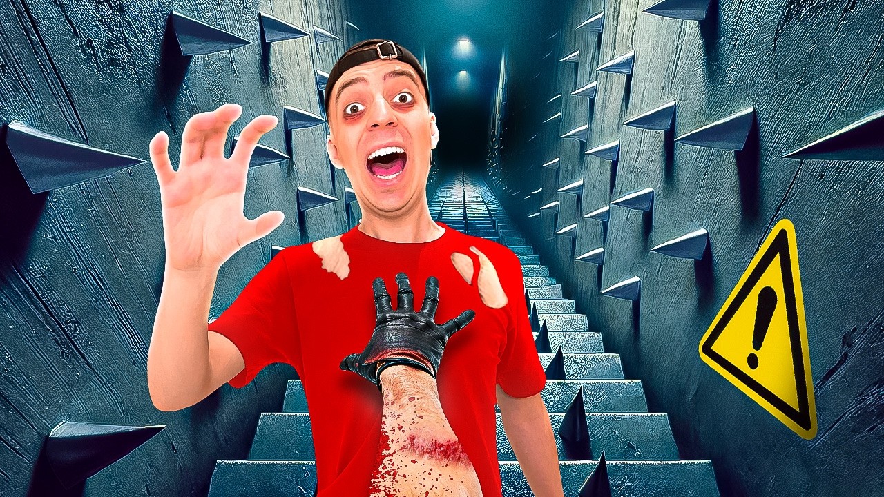 HATER SCHUBST mich die TREPPE RUNTER! 😱🚨 (verletzt)