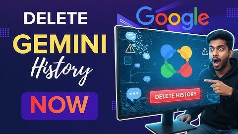 How To Delete Gemini Chat History Permanently | Gemini History Delete Kaise Kare?