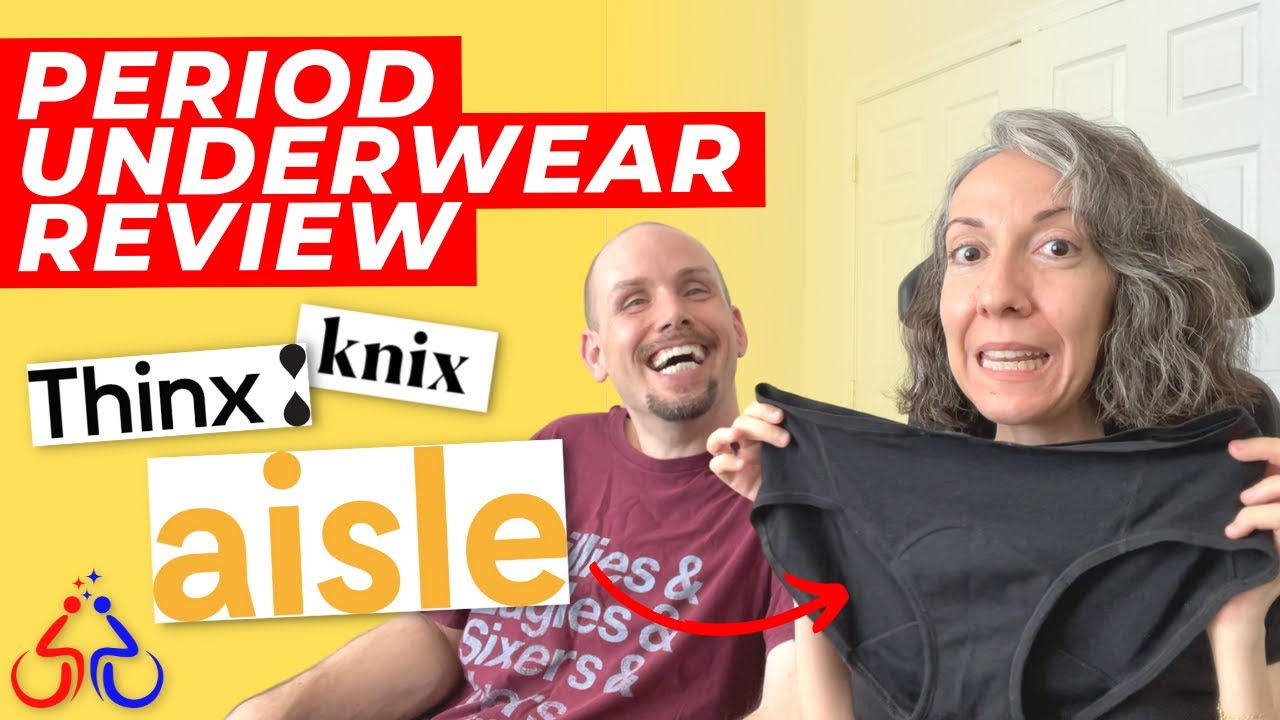 THINX, KNIX, AISLE PERIOD UNDERWEAR REVIEW // THESE CHANGED MY LIFE! 