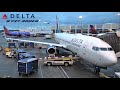 Approach over Manhattan NYC 🇺🇸 Delta Boeing 737 🇺🇸 Seattle - New York JFK [FLIGHT REPORT]