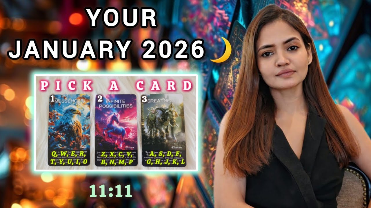 🎯🦄JANUARY 2026●🌷LOVE•CAREER•EXAMS•MONEY●🌈PICK A CARD●💎TAROT by NAZISH