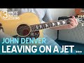 Learn Leaving on a Jet Plane in 3 Minutes! Beginner Guitar Lesson (John Denver)