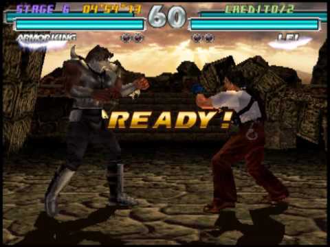 Tekken Tag 1 ( Arcade ) - Jin / Armor King Playthrough ( May 30, 2016 )