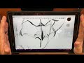 Surface Pro 7 artist review_drawing demo