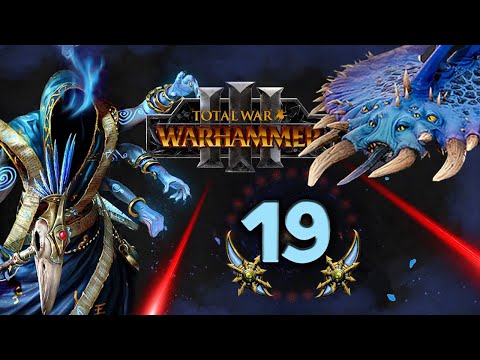 видео: Перевёртыш Total War Warhammer 3 прохождение за Обманщиков Тзинча (сюжетная кампания) - #19