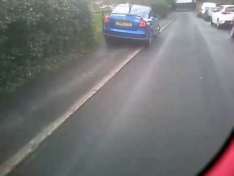 parking on pavement in hessle
