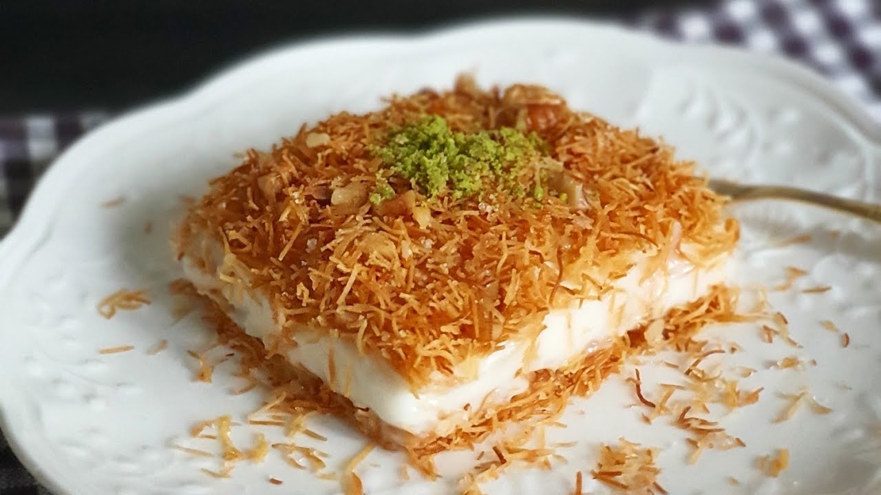 MUHALLEBİLİ KADAYIF TARİFİ