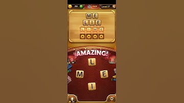 Word connect Level 27 Solution