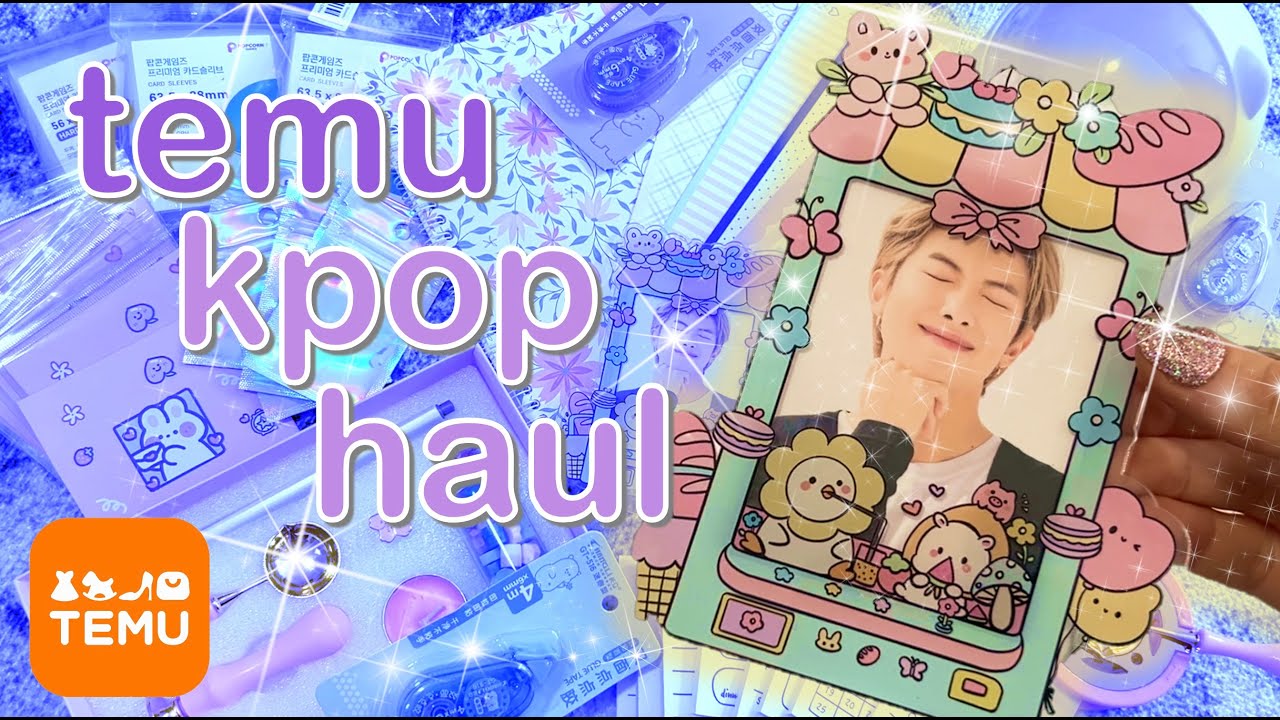 TEMU НЕОБХОДИМЫЕ ВЕЩИ ДЛЯ ЛЮБОГО КОЛЛЕКЦИОНЕРА KPOP ✨ ~ канцелярские принадлежности, обложки + мо...