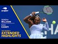 Serena Williams vs Kaia Kanepi Extended Highlights | 2018 US Open Round 4