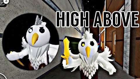 HOW TO GET "HIGH ABOVE" BADGE and Eric the Eagle Morph in Accurate Piggy Roleplay The Return ROBLOX