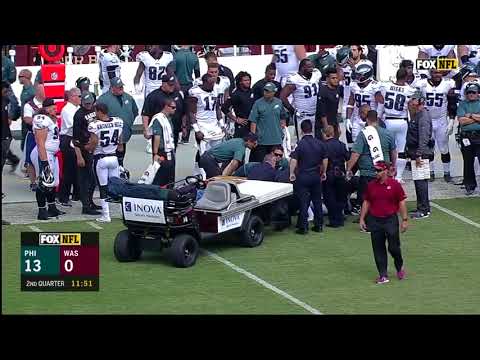Ronald Darby Injures ankle