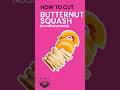 How to Cut Butternut Squash (Rocking Method)