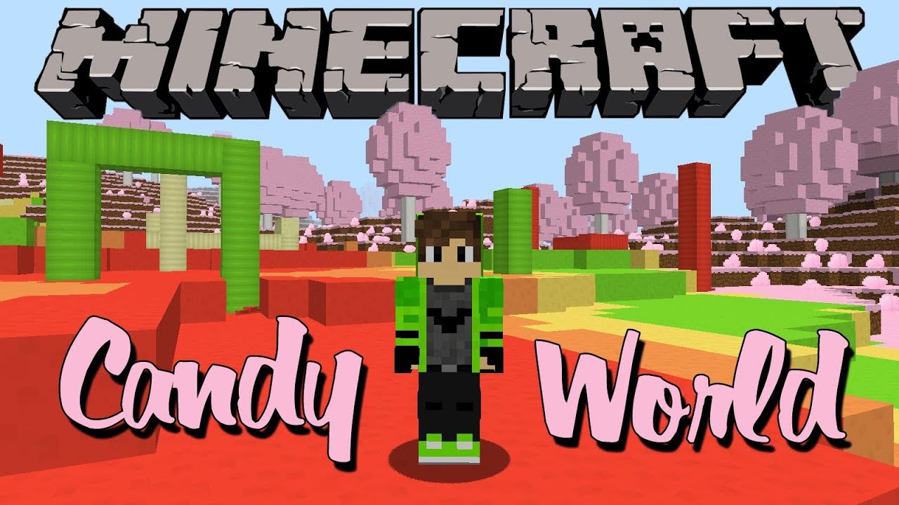 ПОПАЛ В "КОНФЕТНОЕ" ИЗМЕРЕНИЕ В MINECRAFT 1.12.2