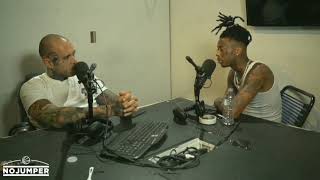 BOONK GANG aka John Gabbana PASSES OUT IN LIVE INTERVIEW on NO JUMPER PODCAST
