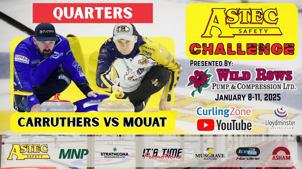 FEATURE: Bruce Mouat vs. Reid Carruthers - QUARTERS - Astec Safety Challenge [5]