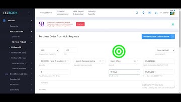 How to Managing purchases order for multirequest for Employees | Efficient HR Management in EEZBOOK!