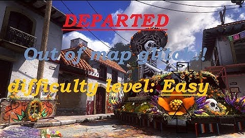 cod ghost out of map glitch on the map Departed {easy}.