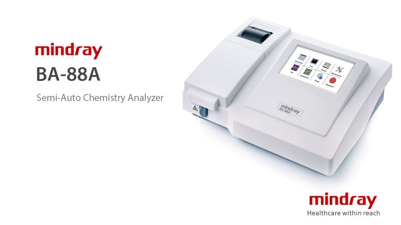 Mindray BA 88 Chemistry Analyser (Incl. 1 Year Maintenance)