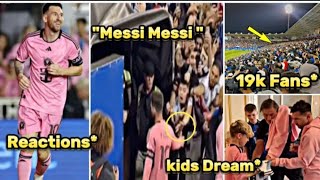 🤯Montreal Fans Chanting Messi Name, Messi Reactions After Wins 🔥