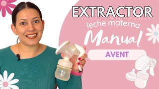 Farmaconal Avent´s extractor de leche materna manual