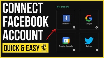 How to Connect MailChimp to Facebook Account! (2022)