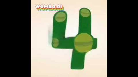 Four Sings her Blue Bird for CATA Letter F Endless Numbers