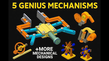 Mechanical Principles Basics | 3D CAD Animation Engineering Tutorial | SolidWorks
