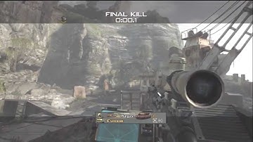 INSANE MW3 BALLISTIC VEST STALL KILLCAM!
